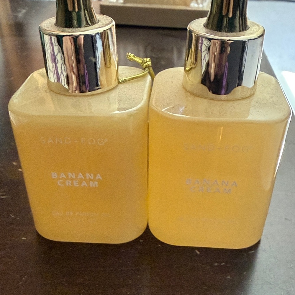 New Sand + Fog Banana Cream Parfum Oil